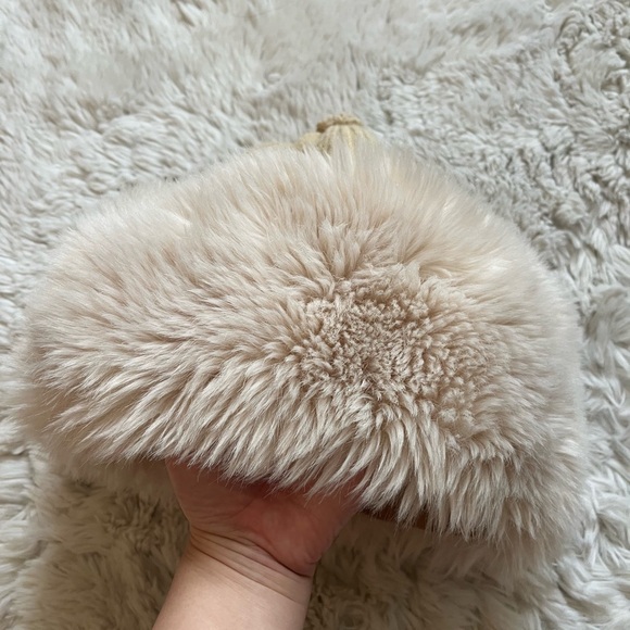Vintage Rosenvinge Oslon Norway faux shearling hat - Picture 2 of 5